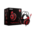 thumbnail image 1 of Audífonos Gamer MSI DS501 con Micrófono Omnidireccional para PC Mac PS5 PS4 XBOX Series Nintendo Switch Alámbrico 2.1 Metros 3.5mm Negro/Rojo, 1 of 2