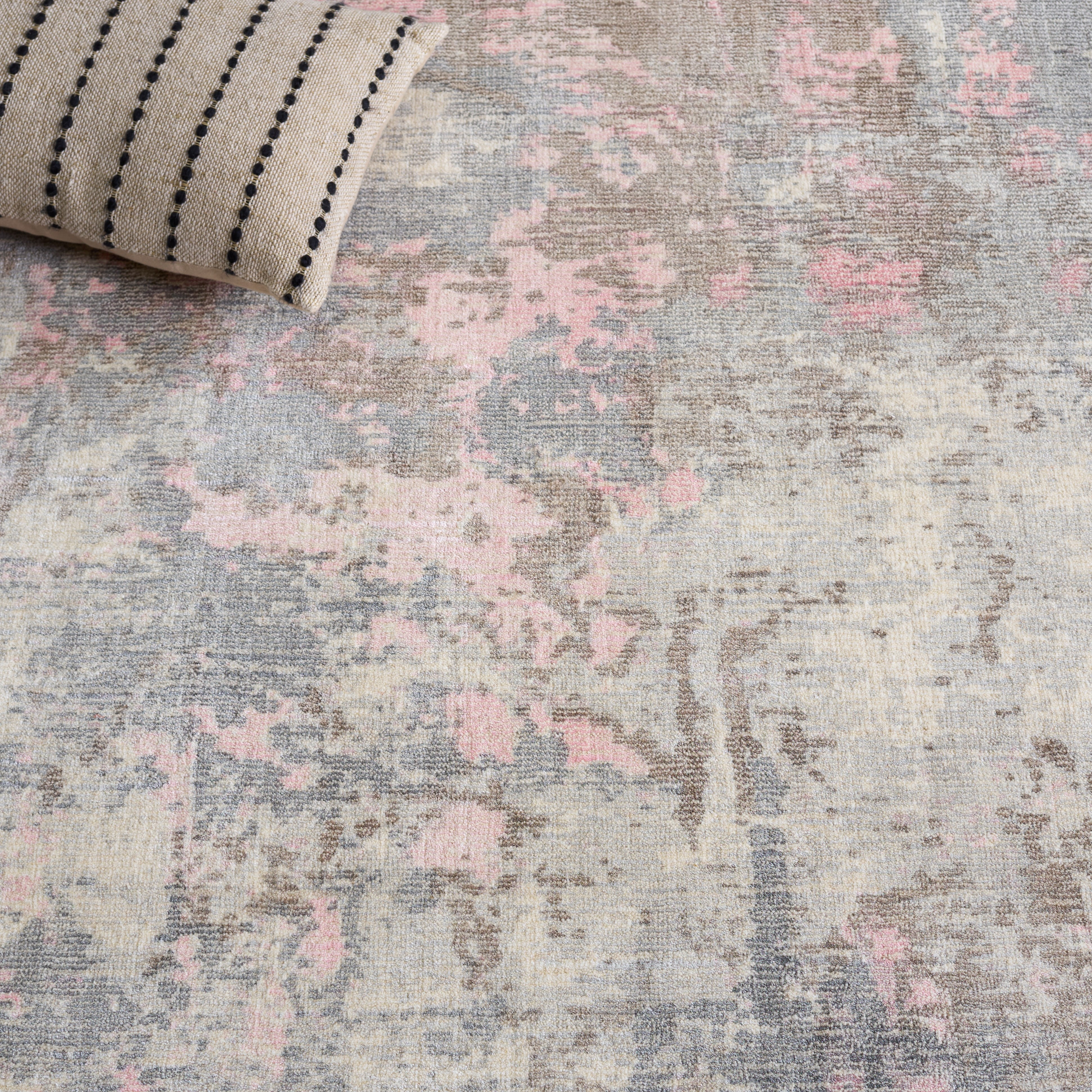 Safavieh Mirage Natalee Abstract Area Rug, Pink/Gray, 6' x 9'