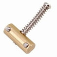 thumbnail image 3 of Guitar Compensated Bridge Brass Saddles Set for TL 6 Strings(3Pcs), 3 of 8
