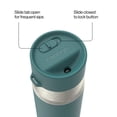 thumbnail image 4 of Contigo Water Bottle, 18 Oz, Stainless Steel, Vacuum Insulated Leakproof, AutoSeal Lid, Mineral Teal, 4 of 8