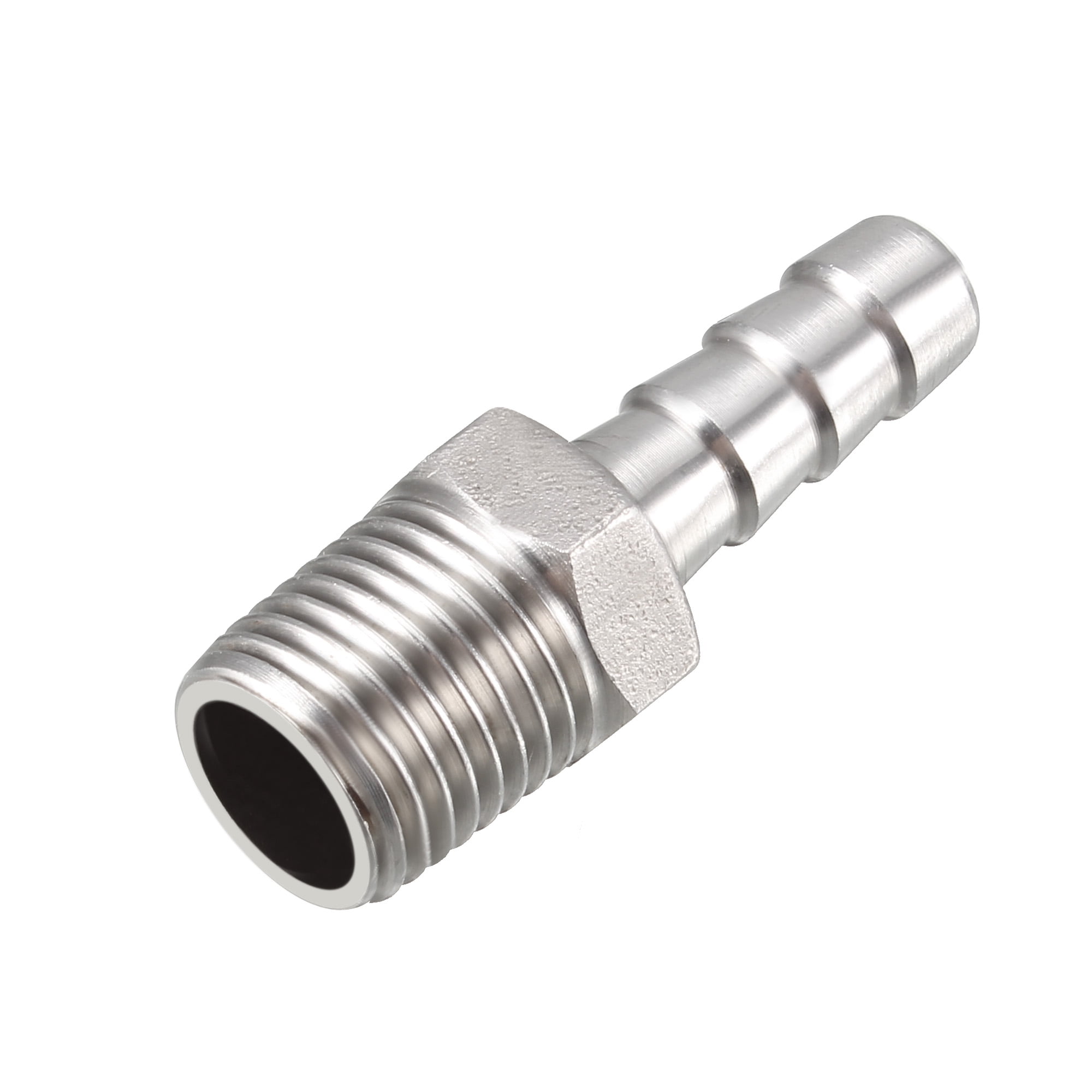 Stainless Steel Barb Hose Fitting Connector Adapter 8mm Barbed X G1 4 