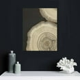 thumbnail image 4 of JEUXUS  Vintage Wood Tree Ring Canvas Wall Art Abstract Nature Wilderness Contemporary Minimal Arftwork for Bathroom Bedroom Living Room Ready to Hang, 4 of 4