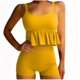 thumbnail image 4 of Traje de baño Tankini vintage estampado para mujer Traje de baño conservador Falda de playa estampada para mujer Traje de baño de dos piezas para mujer Trajes de baño tankini para mujer Traje de baño, 4 of 8