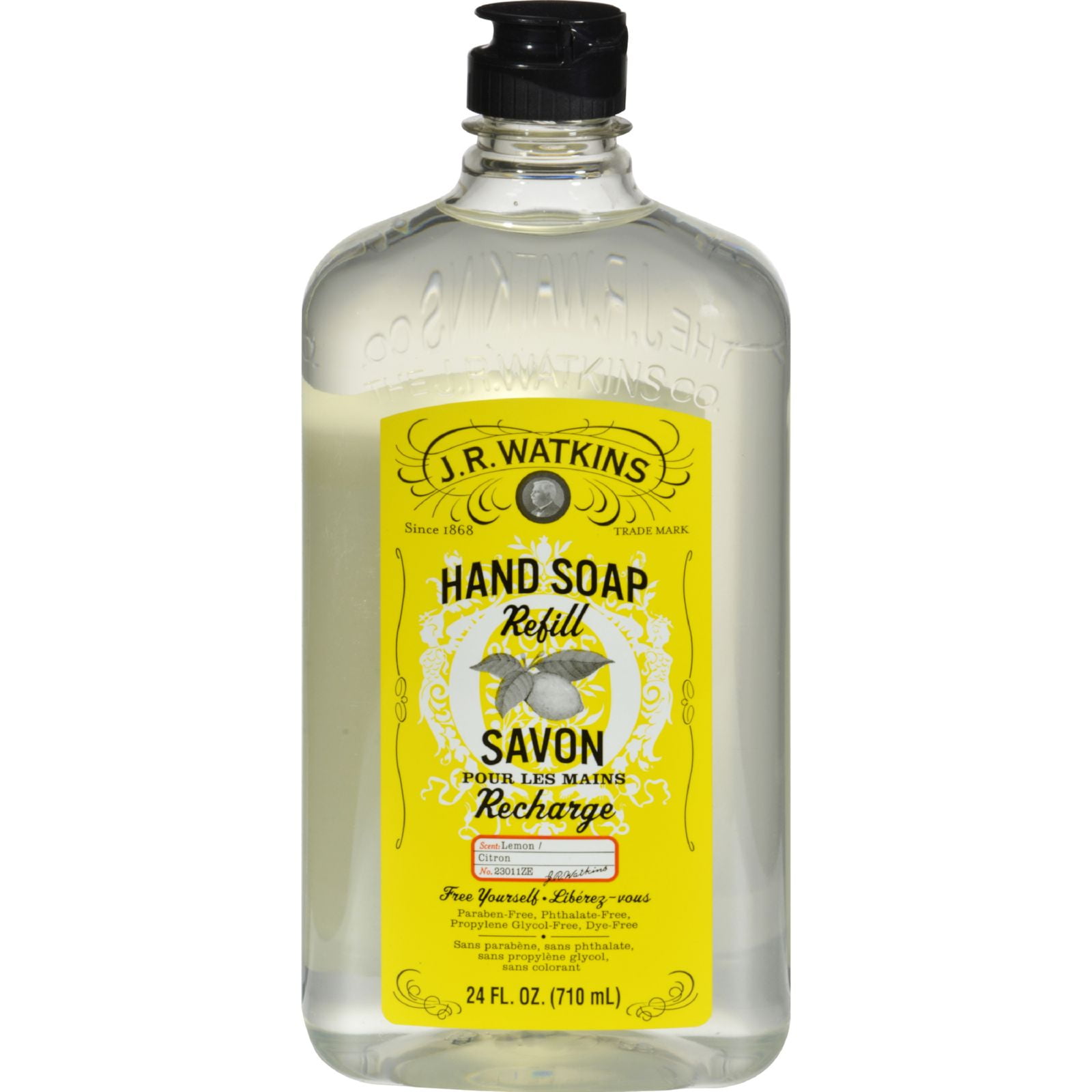J.R. Watkins Liquid Hand Soap Refill Lemon 24 fl oz