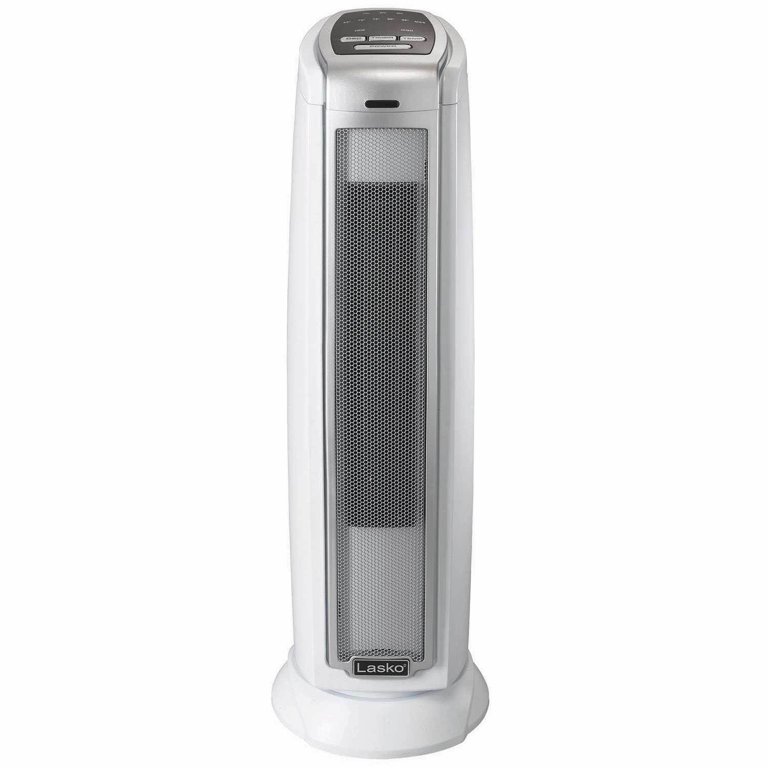 Lasko 1500W Portable Electronic Thermostat Ceramic Tower Space Heater (2  Pack) - Walmart.com