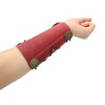 thumbnail image 6 of Archery Arm Guard Adjustable Strap Second Cowhide Arm Protector Pad for Outdoor Shooting Hunting Red, 6 of 8