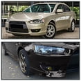 thumbnail image 2 of Spec-D Tuning Yellow Lens Fog Lights + H11 Bulbs Included Compatible with 2008-2012 Mitsubishi Lancer 2008-2012 L+R Pair Assembly, 2 of 7