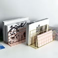 thumbnail image 1 of 3 Layers Iron Book Magazine Document Storage Shelf Stand Dormitory Office Supply, 1 of 7