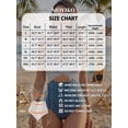 thumbnail image 7 of MOYIKO One Piece Swimsuits for Women Tummy Control High Waisted Bathing Suit Sexy V Neck Wrap Tie Back 1 Piece Swimsuit, 7 of 7
