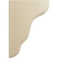 thumbnail image 3 of Ekena Millwork 1 3/4"W x 5 1/4"D x 7 1/2"H Plymouth Wood Bracket, Rubberwood (4-Pack), 3 of 4