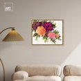 Royal Roses Canvas Flower Glam Farmhouse Wall Art by Art Remedy, Gold