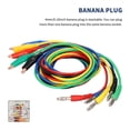 thumbnail image 3 of Juego De Cables De Prueba De Pinza De Cocodrilo De Cobre De 5 Piezas De 4 Mm Conector De Banana A Cobre Resistencia A La Corrosión Kit De Sonda Trasera Completamente Aislado Alto Rendimiento Para matsuzay TO004983-00, 3 of 7