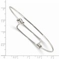 thumbnail image 2 of Sterling Silver Bracelet Bangle Women's 1.5 mm 7.5 in Polished Expandable Slip-On, 2 of 3