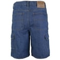 thumbnail image 4 of OJ Premium Cotton Multi Pocket Relaxed Fit Denim Cargo, Shorts (Men's), 4 of 4