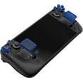 thumbnail image 3 of eXtremeRate Clear Blue Replacement ABXY D-pad Trackpad Bumpers Triggers Buttons w/Screwdriver Tools for Steam Deck LCD Handheld Console, 3 of 4