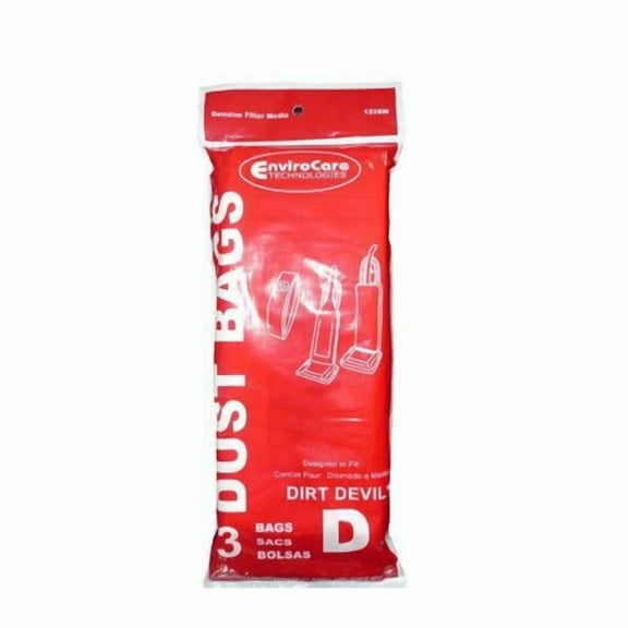 Royal Dirt Devil Type D-Upright Vacuum Bags- Micro Allergen Filtration- (3 Pack)