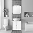 thumbnail image 2 of Bathroom Wall Cabinet, Space Saver Storage Cabinet, Medicine Cabinet with 2 Door and Adjustable Shelves, Cupboard,Storage Furniture, 2 of 6