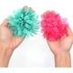 thumbnail image 4 of Xiao Hua 10 flores de gasa hechas a mano, flores de tela de gasa para adornos, diademas DIY, accesorios de flores, diadema de flores, azul, 4 of 5