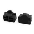 thumbnail image 2 of Silicone PC Ethernet Hub Port RJ45 Anti Dust Cover Cap Protector Black 20 Pcs, 2 of 3