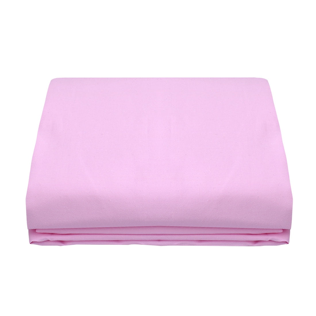 Unique Bargains 300 Thread Count Egyptian Cotton Bed Flat Sheet Pink