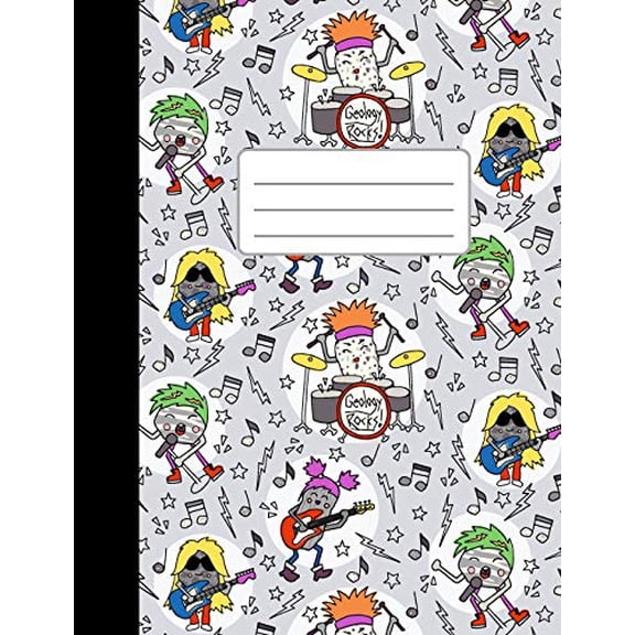 Geology Rocks!: College Ruled Composition Notebook (Paperback)