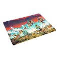 thumbnail image 2 of MKHERT Tropical Island Palm Tree Forest On Sunset Sky Doormat Rug Home Decor Floor Mat Bath Mat 23.6x15.7 inch, 2 of 3