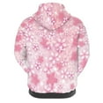 thumbnail image 3 of SCRAWLGOD Cherry Blossoms Pull Over Hoodies Women Trendy Clothes Outfits for Women Fall Long Sleeve Womens Hoodies Oversized Breathable Hoodie Women Graphic Size 2XL, 3 of 6
