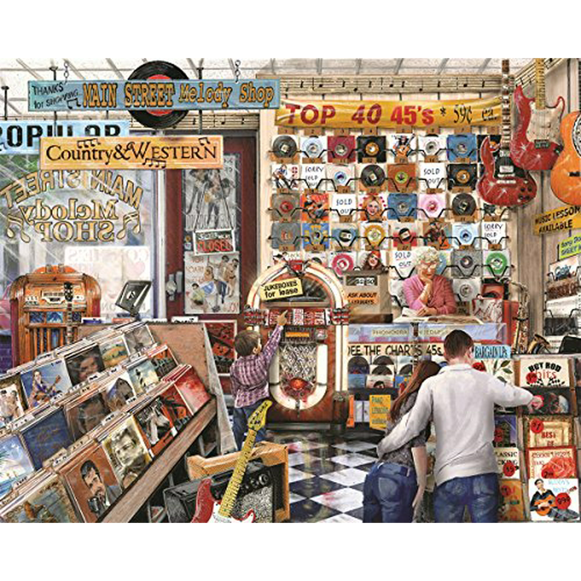 Springbok Puzzles The Melody Shop 1000 Piece Jigsaw Puzzle Large 30 Inches By 24 Inches Puzzle Made In Usa Unique Cut Interlocking Pieces Walmart Canada