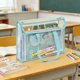thumbnail image 5 of Thickened PVC Clear Tote Bag For Tutoring And School Double Layer Large Capacity Waterproof Book Bag For Students And Exams, 5 of 6
