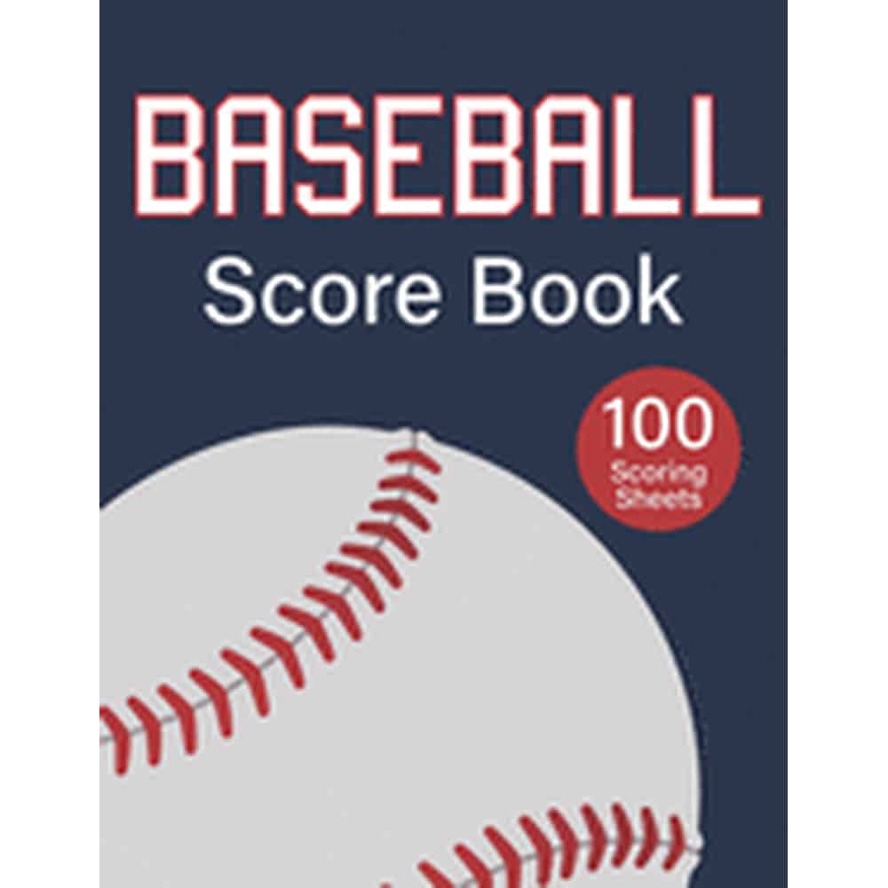 BASEBALL Score Book For Scoring Baseball Games Large Size 8.5 x 11