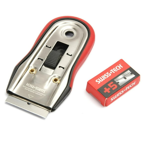 Swiss Tech Mini Stainless Steel Razor Scraper