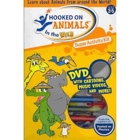 Pre-Owned Hooked on Animals in the Wild Super Activity Kit (DVD)