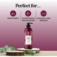 thumbnail image 2 of Berry Sensual Massage Oil for Couples - Fun and Fruity Full Body Massage Oil for Date Night with Smooth Gliding Coconut and Sweet Almond Oil with Tempting Berry Scent - Non GMO Gluten Free and Vegan, 2 of 9