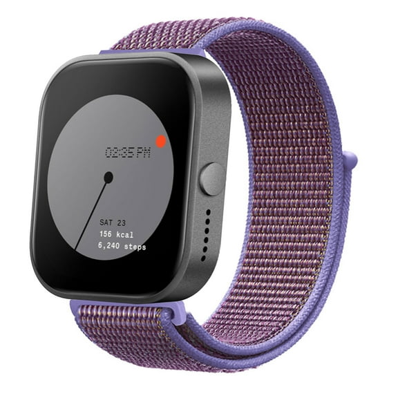 Fabric Solo Loop Bands Compatible with Nothing Watch Pro Nylon Strap for Women Men Sport Replacement Wristband for Nothing Watch Pro