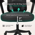 thumbnail image 4 of MotionGrey - MC3 Ergonomic Office Chair - Comfy High Mesh Back Support with Adjustable Armrests - Black Desk Computer Chairs Perfect for Home Gaming and Offices, 4 of 8