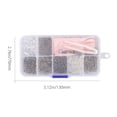 thumbnail image 6 of Sunglasses Eyeglasses Repair Kit, Screws and Nose Pads with Micro Screwdriver Tweezer for Watch Clock Spectacle Eye Glass Repair, 6 of 8