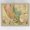 Multi, variant on 24" x 30" Vintage 1846 Map of Mexico Wall Art