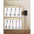 thumbnail image 3 of Aspiradora de 24.8V Charger para Shark Rocket Pro DK33-248080H-U Pet Pro IX141 IZ162H IZ163H QZ162H QZ163H IZ362H IZ363H UZ365H IX140H IZ140 IZ142 UZ145 IZ162HC WZ140 XBCHGX140 XSBT620., 3 of 7