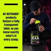 NutraBio Alpha EAA - All-Day Aminos - Recovery, Energy, Focus, and Hydration Supplement - Full Spectrum EAA BCAA Matrix, Electrolytes, Nootropics, Coconut Water - 30 Servings - Dragon Fruit