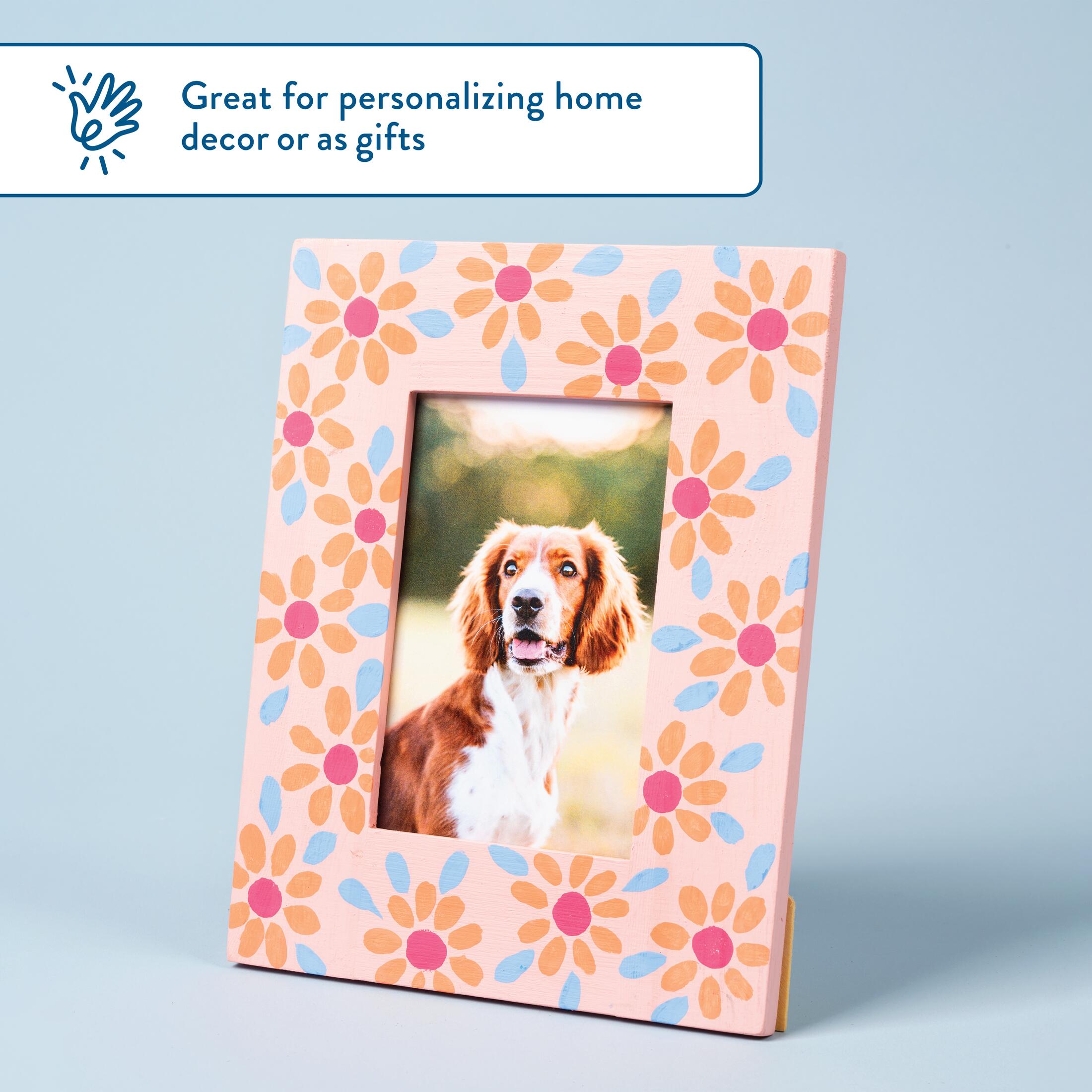 Hello Hobby Wood Frame, 5" x 7"