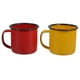 thumbnail image 1 of 2 tazas de agua esmaltadas vintage para el hogar, tazas de café y leche., 1 of 7