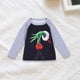 thumbnail image 1 of Traje familiar con pantalones largos cuello redondo estampado manga larga top pantalones ropa de dormir Hugtrwg Para estrenar, 1 of 9
