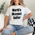 thumbnail image 2 of Humorous Golf Quote Graphic, White Comfort Colors T-Shirt, Small, 2 of 3