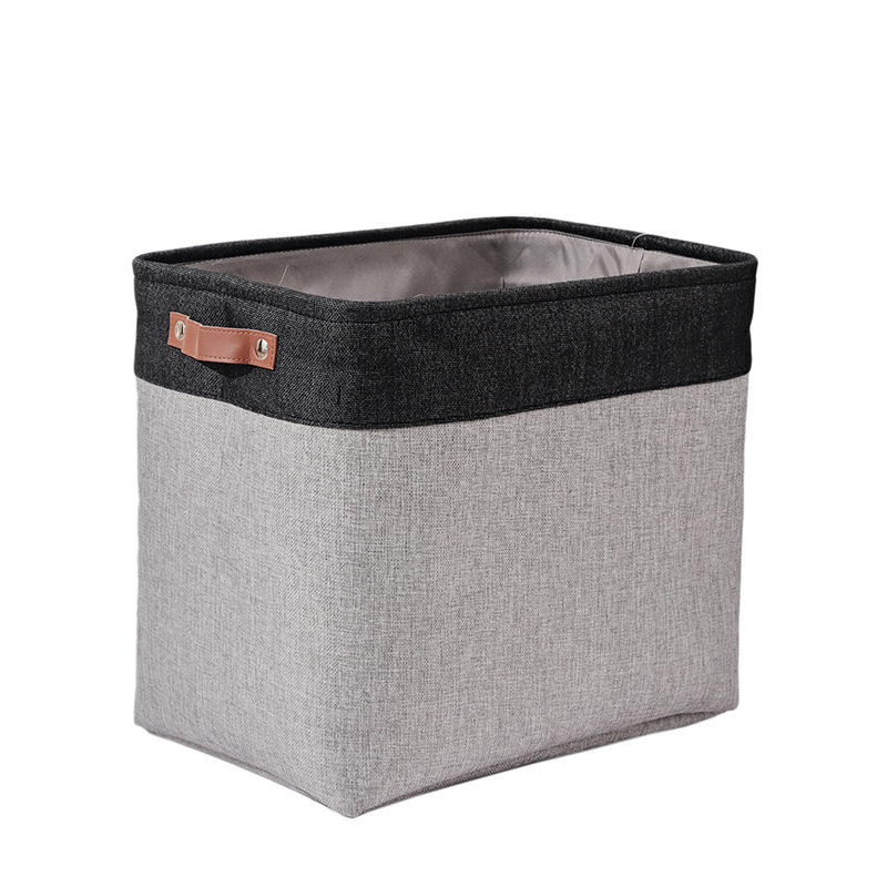 Storage Baskets for Organizing, Large Rectangular Storage Bin, Fabric