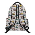 thumbnail image 2 of HUIACONG Construction Vehicle Backpack for Kids 9-12, Bulldozer Excavator Print School Bag, Lightweight Water Resistant Bookbag for Daily School, 2 of 7