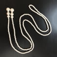 thumbnail image 4 of Pearls Necklace Costume Faux 1920s Accessories Necklace Fashion Gatsby Pearls Long Vintage Jewelry For Women Necklaces & Pendants Initially Yours Necklace, 4 of 7