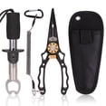 thumbnail image 1 of EDTara Multifunctional Fishing Pliers Fish Mouth Clip Hook Remover Separation Ring Fishing Tool Set With Missing Rope, 1 of 9