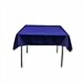 thumbnail image 3 of La Linen Polyester Poplin Washable Square Tablecloth, Stain And Wrinkle Resistant Table Cover 58X58, Fabric Table Cloth For Dinning, Kitchen, Party, Holiday 58 By 58-Inch, Royal Blue, 3 of 4