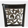 thumbnail image 2 of Bowery Hill Swivel Bar Stool in Black and Distressed Gray, 2 of 2
