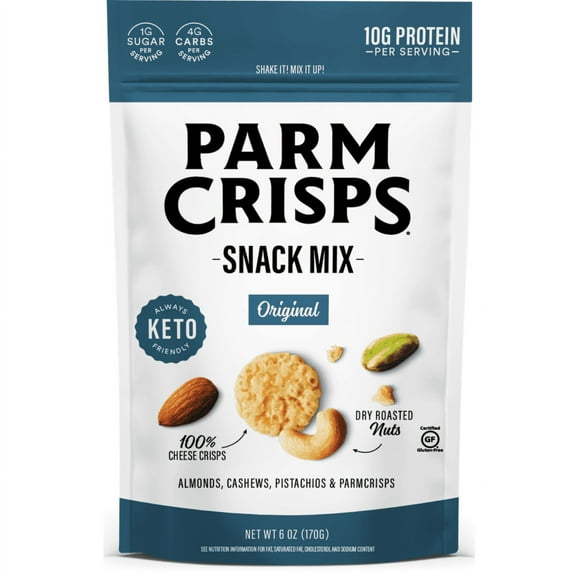 (Price/Case)Parm Crisps - Snack Mx Original Parm Crisp - Case of 12-6 OZ